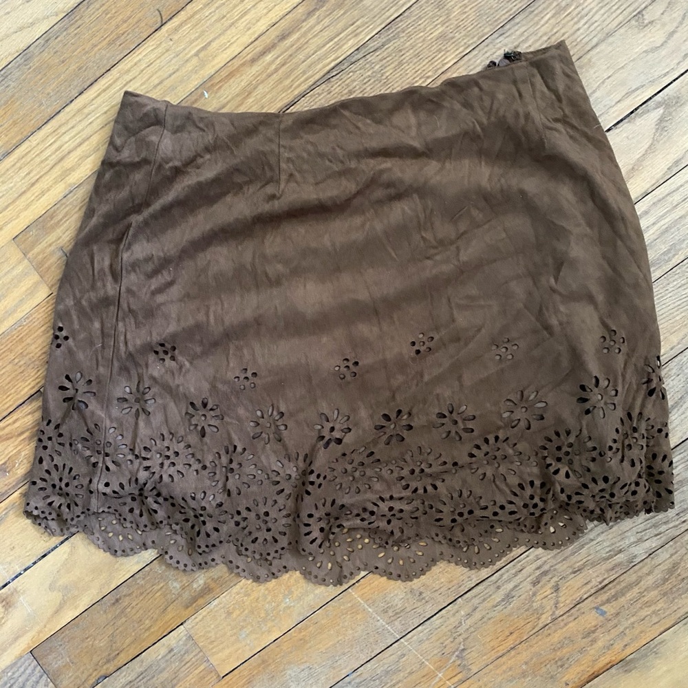 Brown skirt